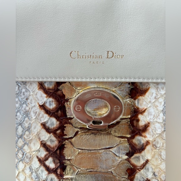 DIOR BAG 
SNAKE SKIN
EXOTIC PYTHON  🐍 - Picture 11 of 12